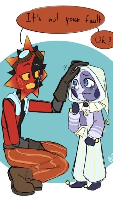 ai character: solar background