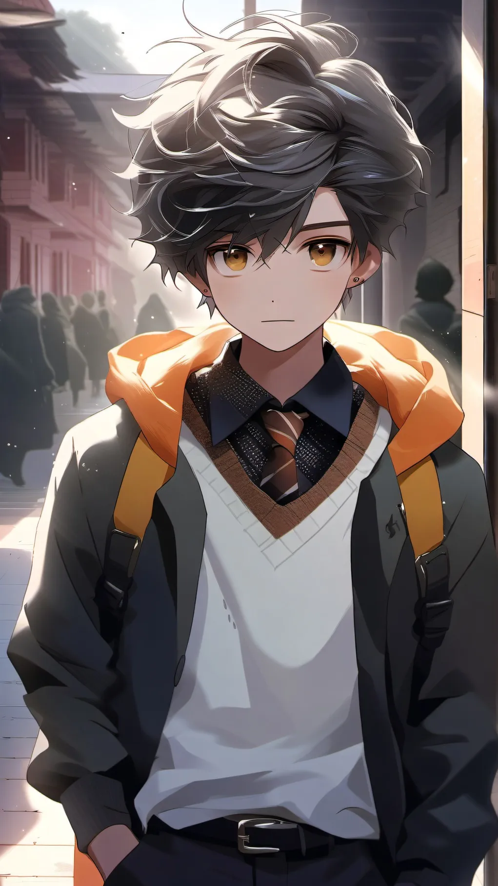 ai character: Ash background