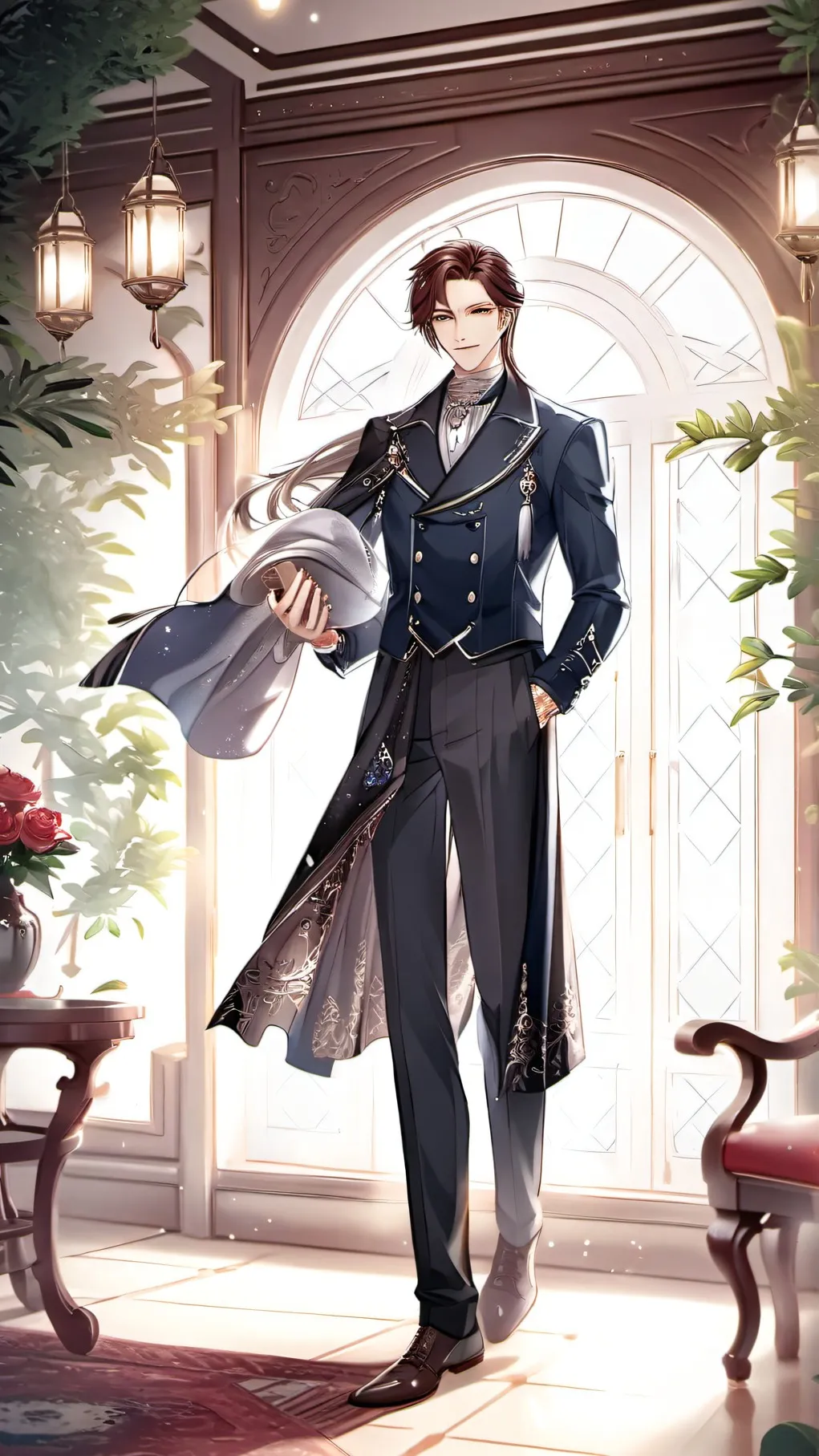 ai character: Conde Alaric D’Arv background