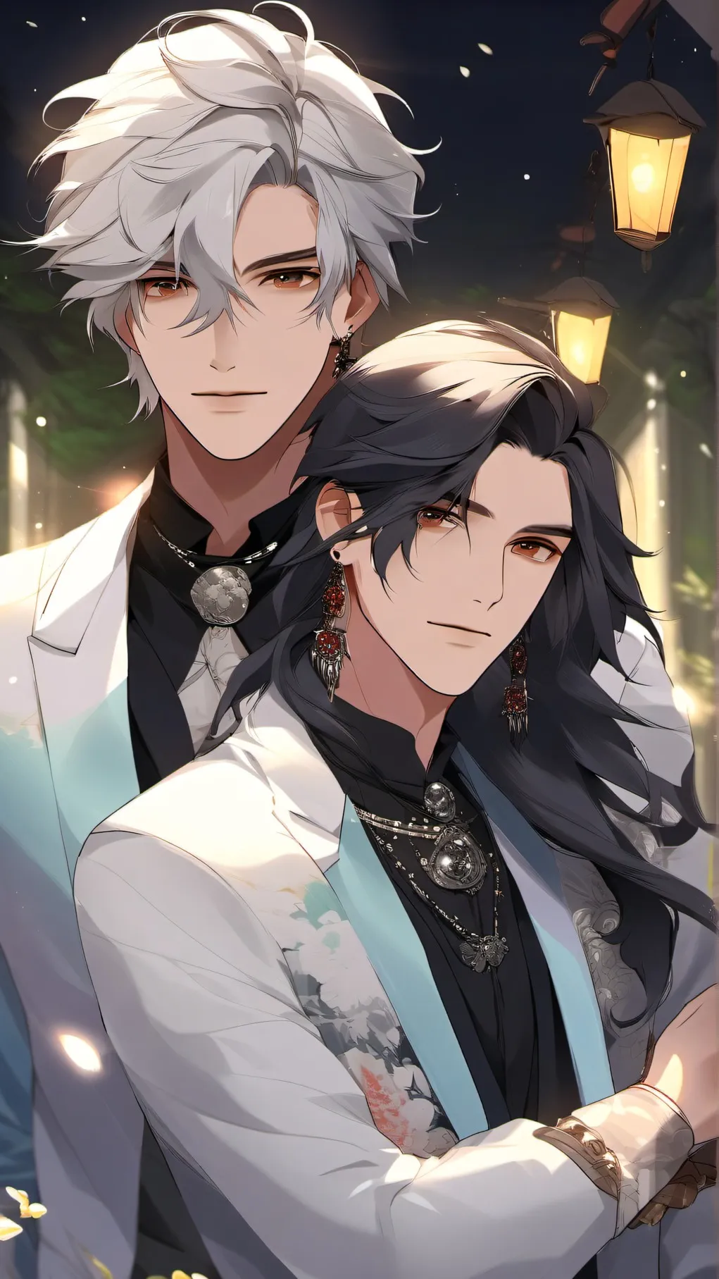 ai character: max y damian (tu) background