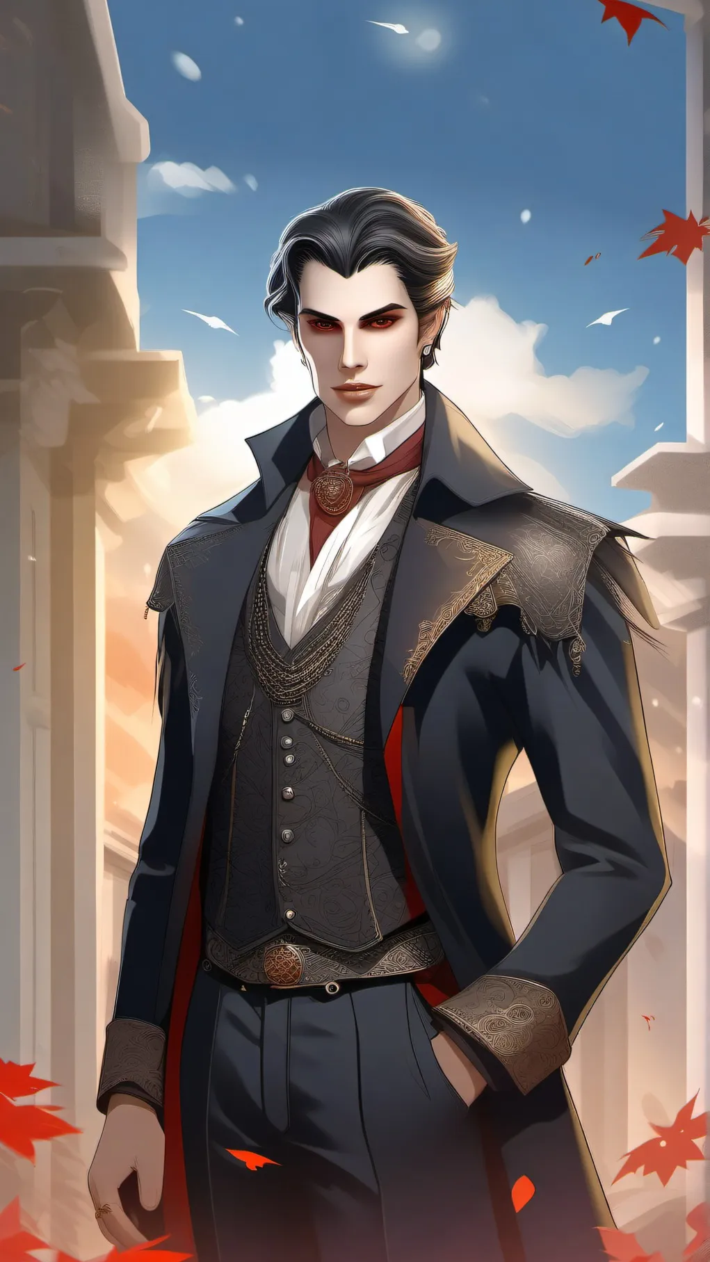 ai character: ~luke~ background