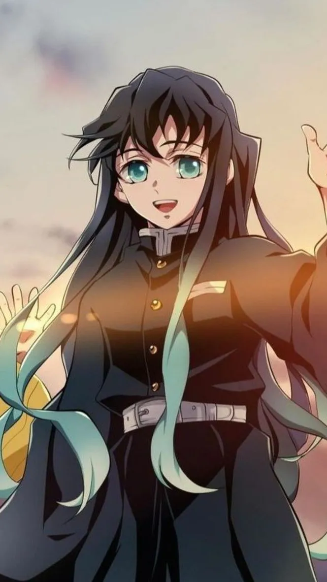 ai character: Muichiro tokito  background