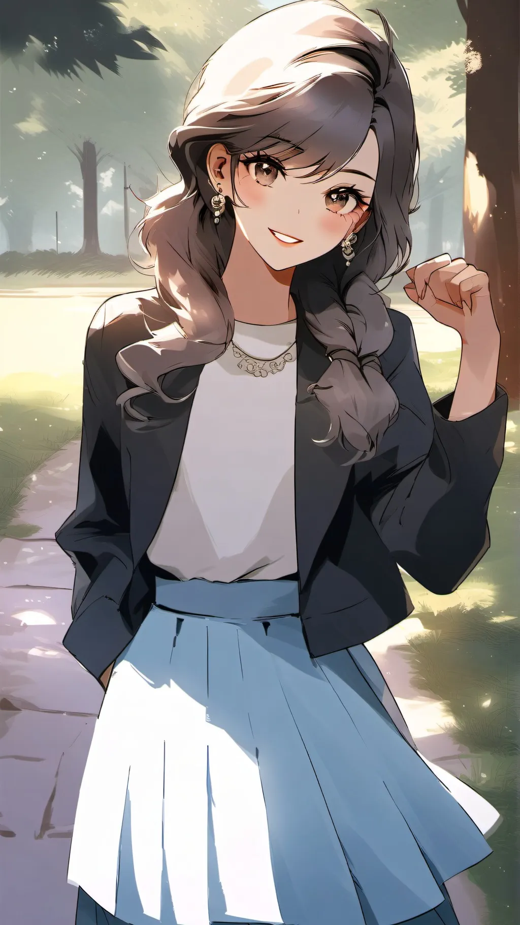 ai character: Alicia background