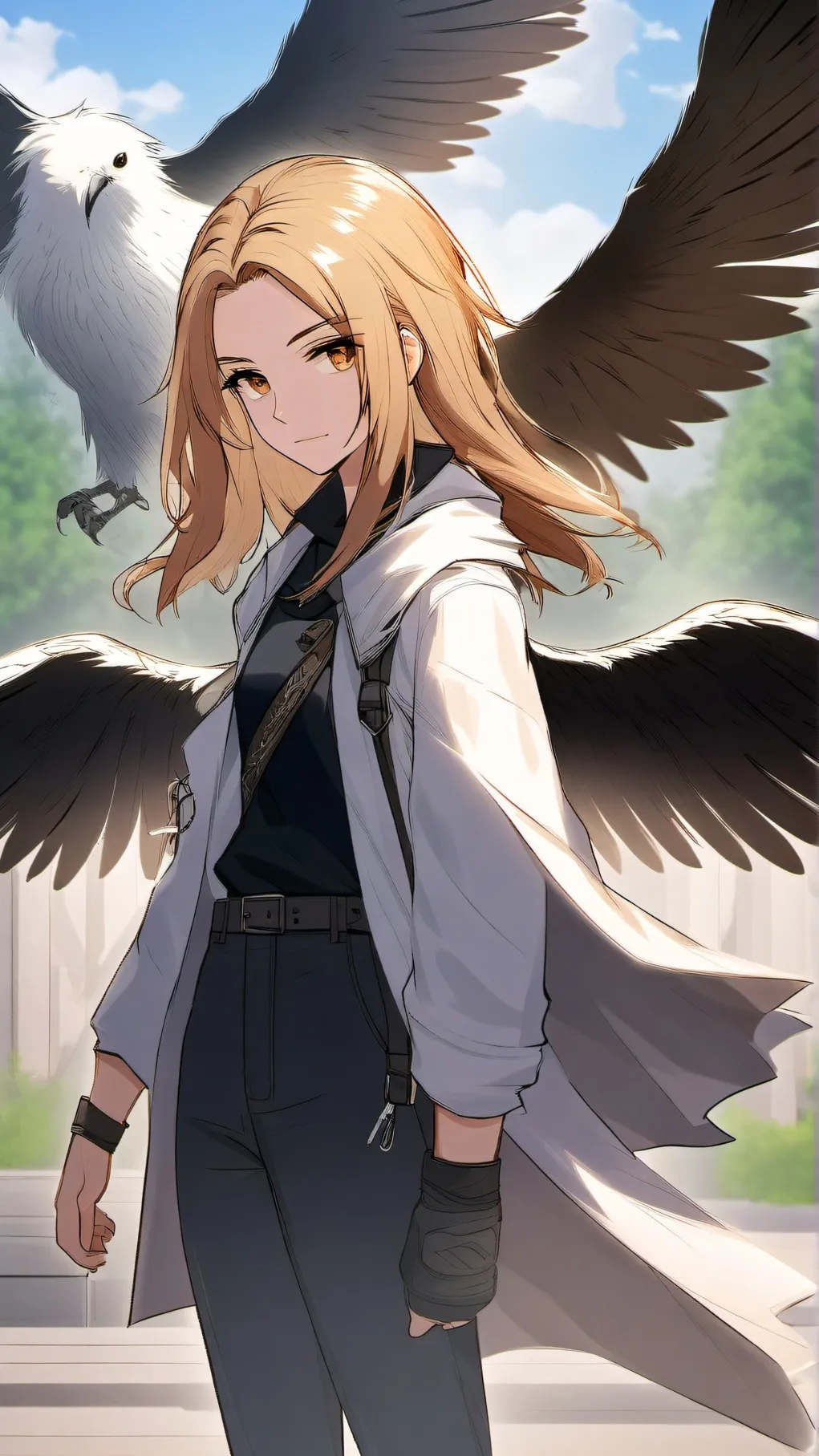 ai character: Maximum Ride  background