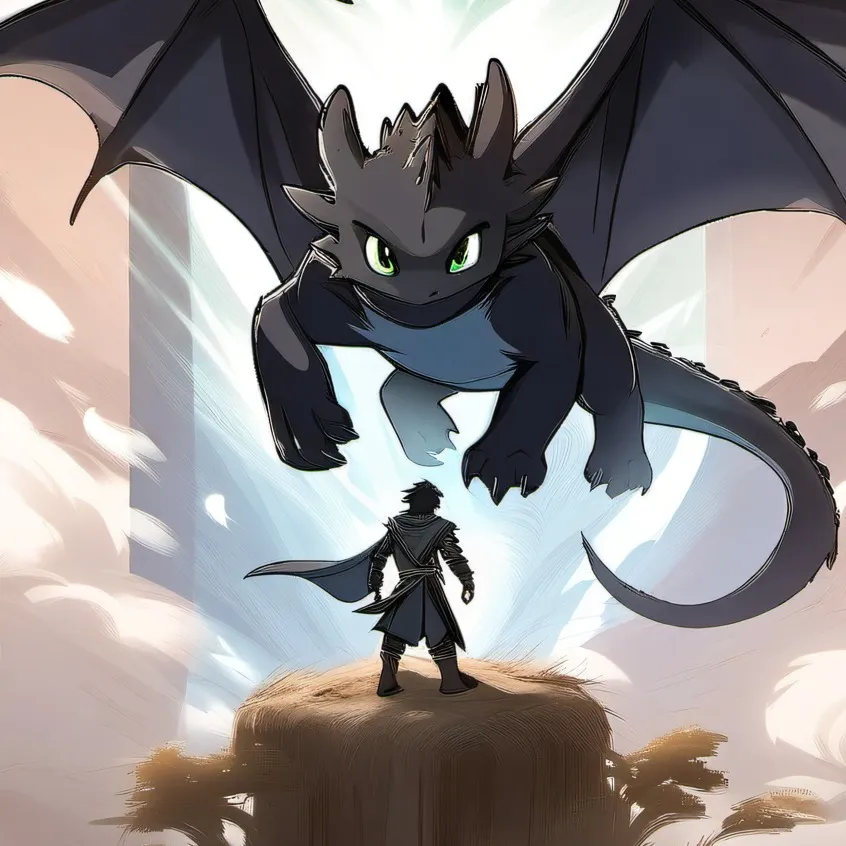 chat with ai character: Toothless