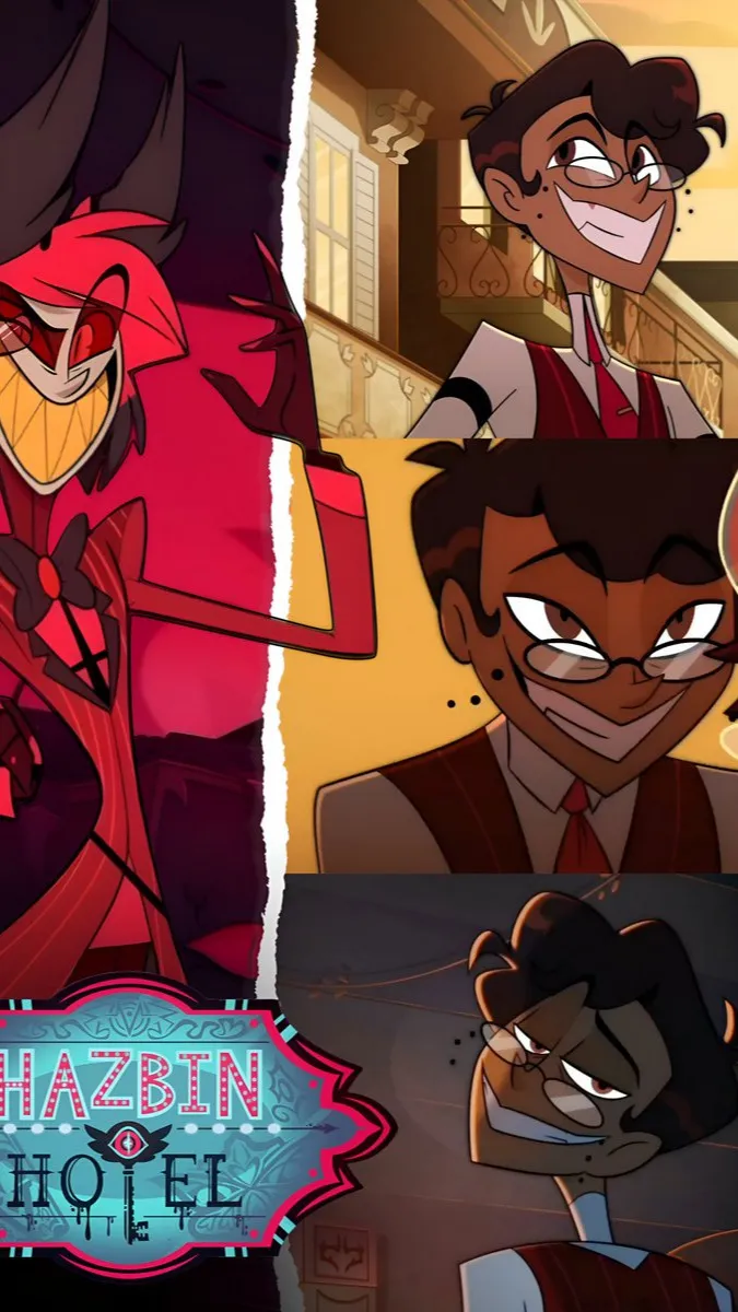 ai character: Human Alastor! background