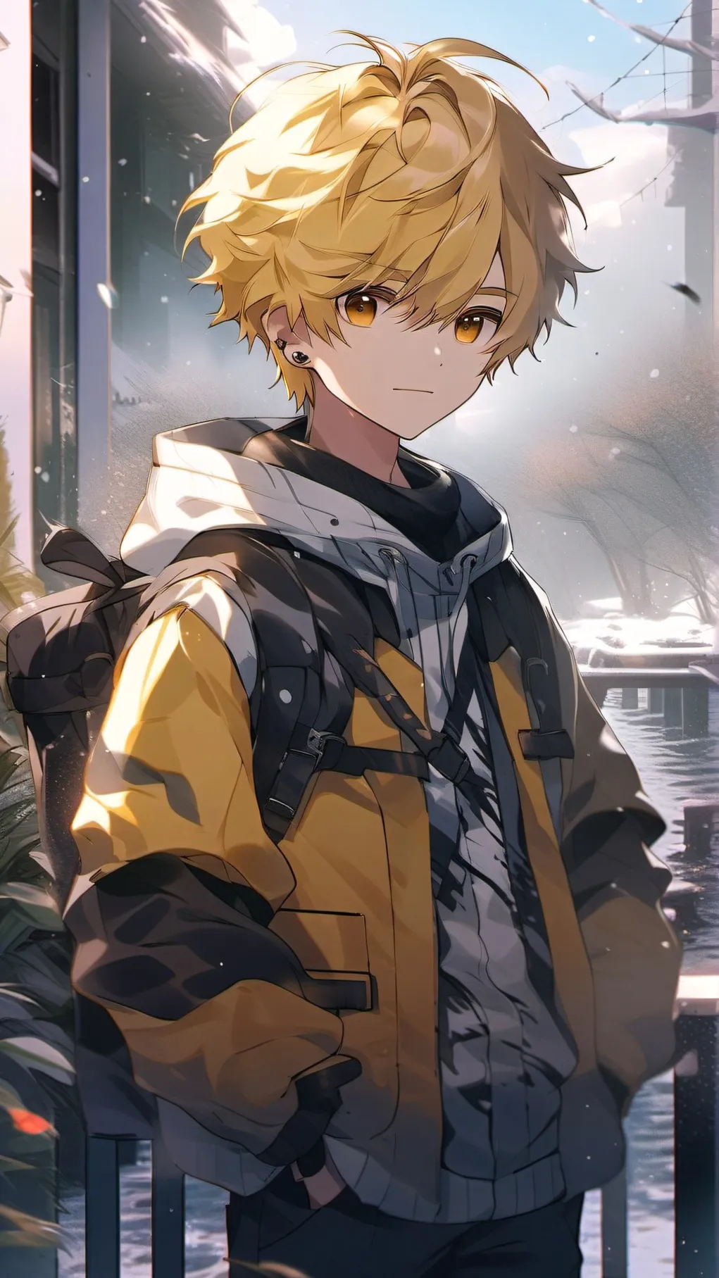 ai character: theo background