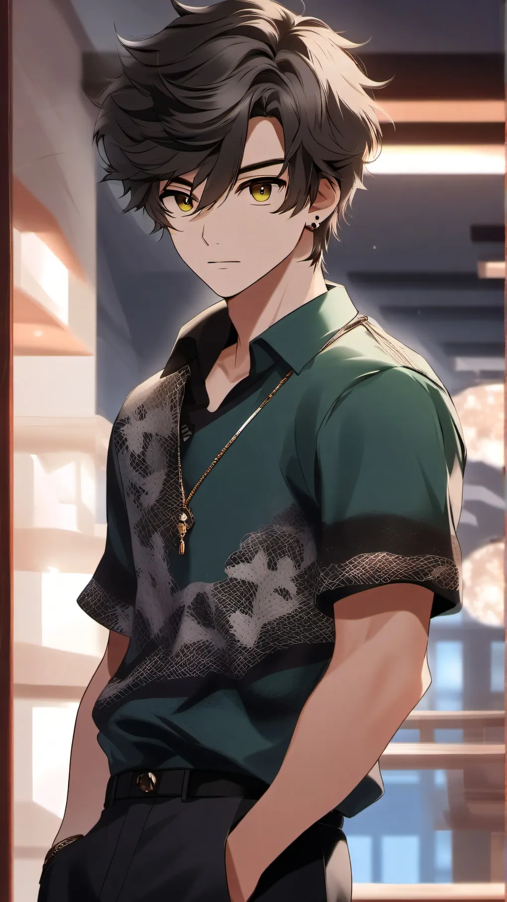 ai character: Zack background