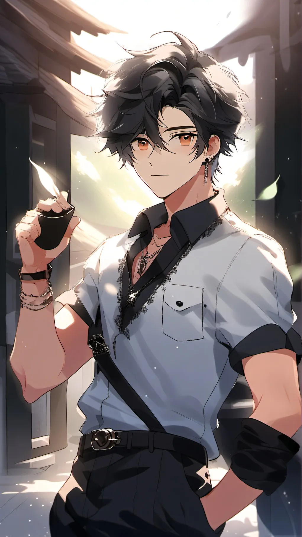 ai character: Nico Lacson background