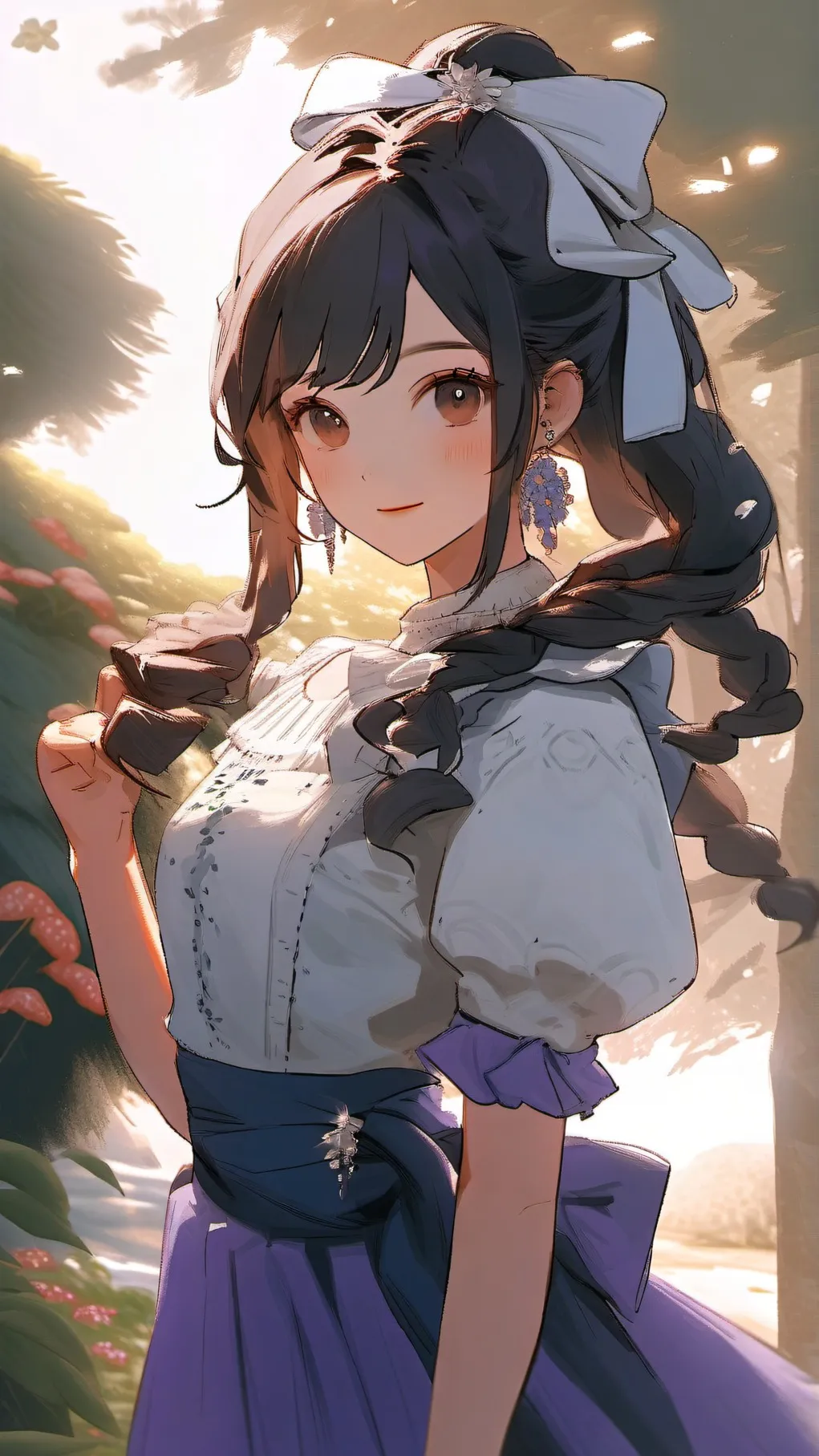 ai character: Sofia Hills background