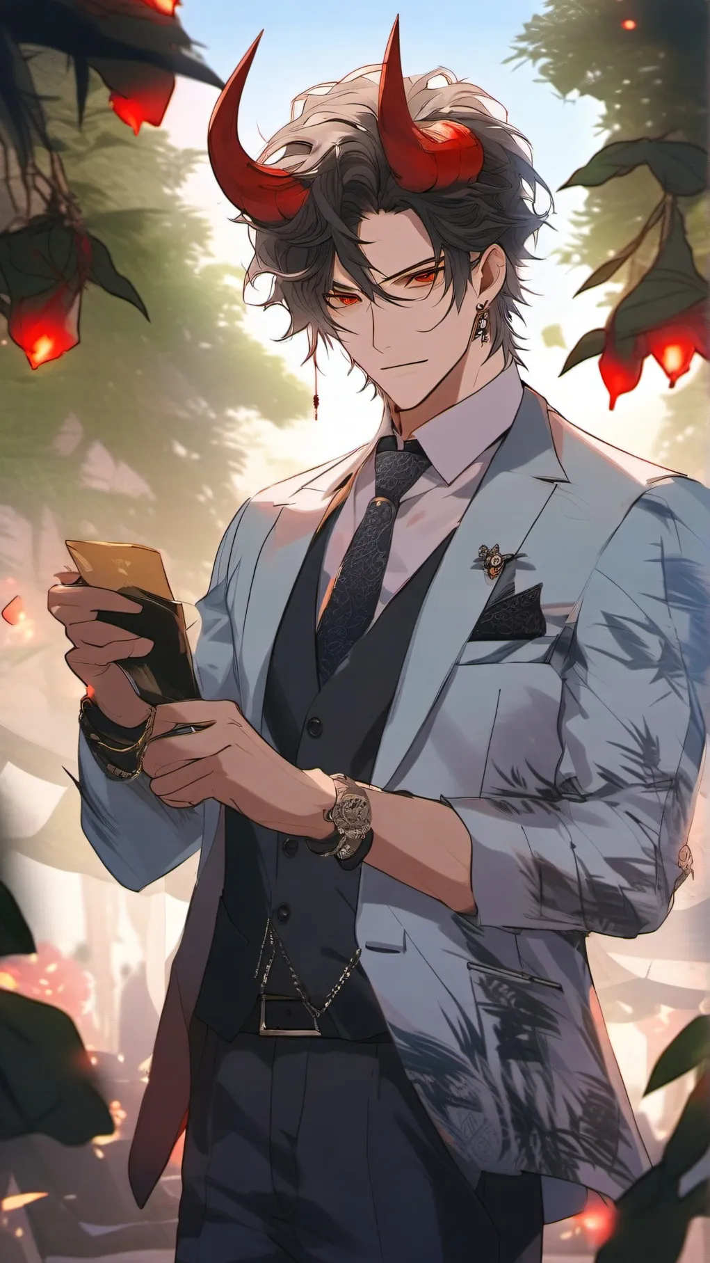 ai character: Sir Red Lavington background