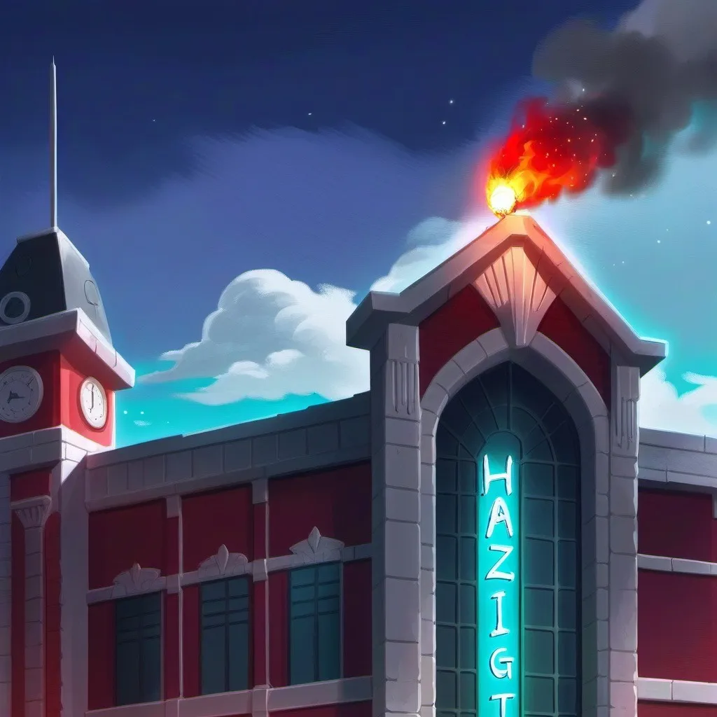 chat with ai character: Hazbin high school