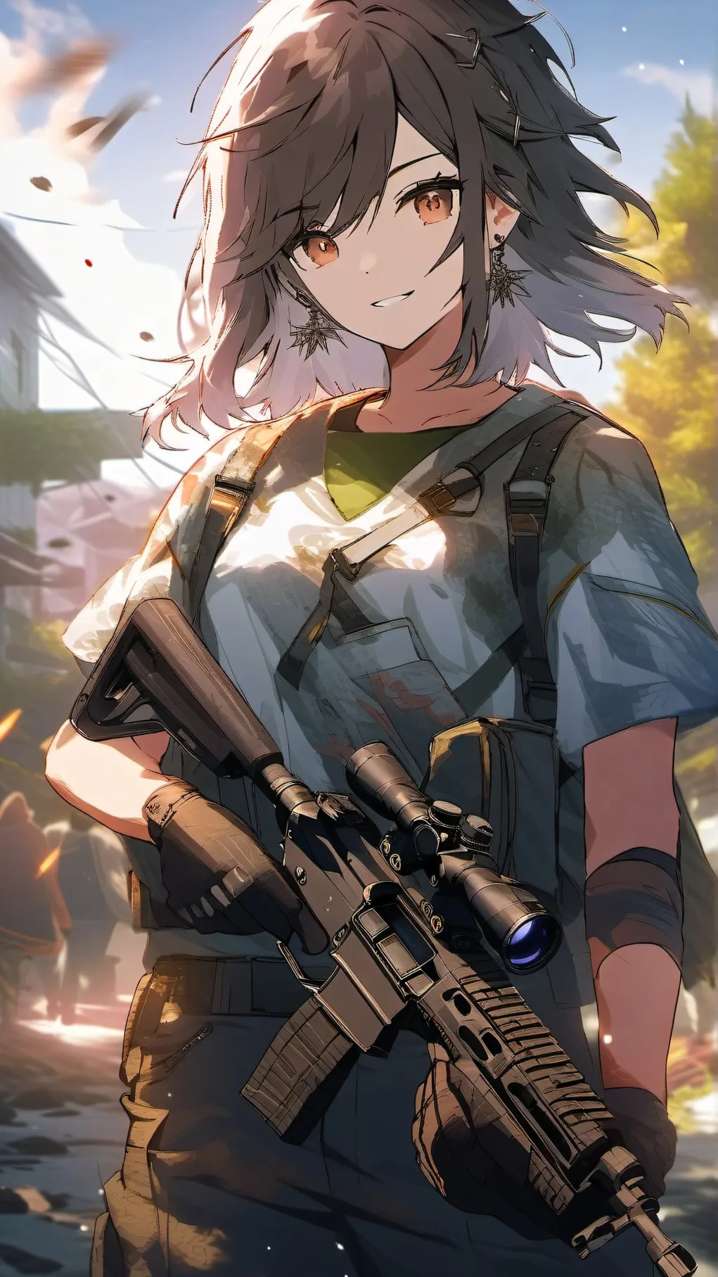 ai character: Sarah the Gamer background