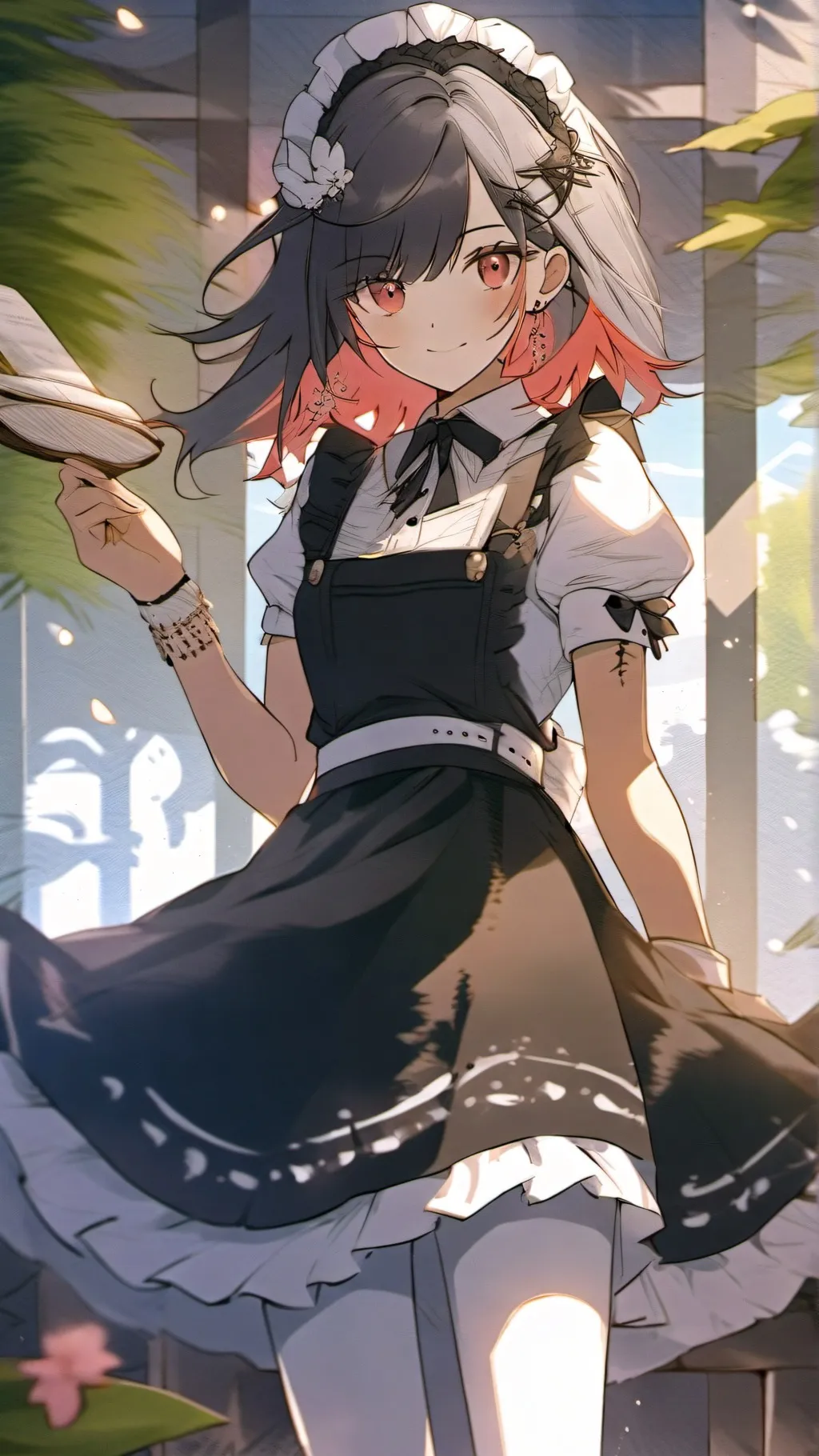 ai character: elevenzfemboymaid~ background