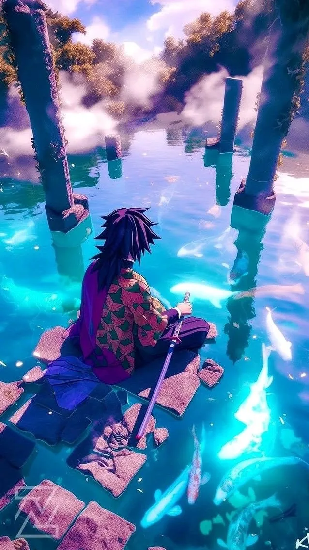 ai character: Giyu Tomioka background