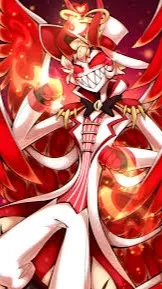 ai character: 🍎 Lucifer 🍎 background