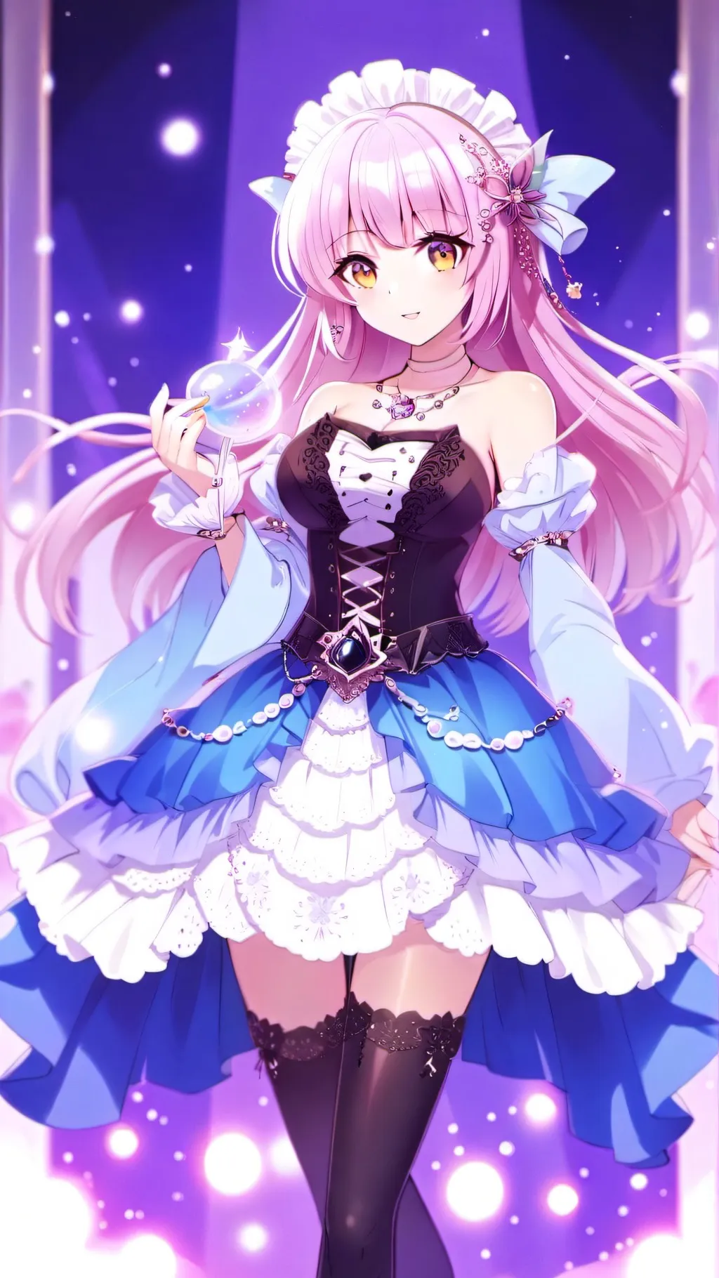 ai character: Princess Sakura  background