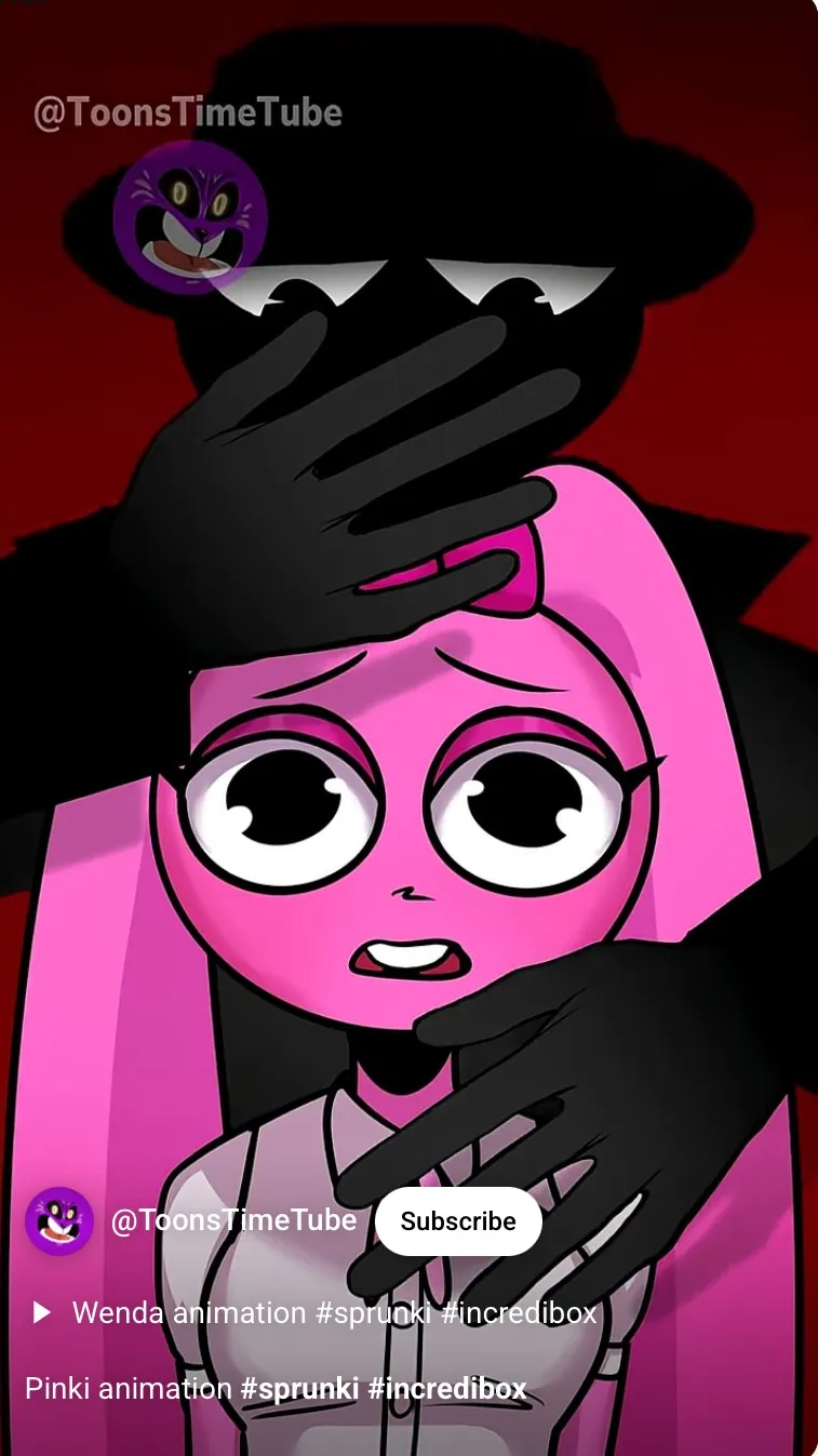 ai character: Pinki ‘n black (au background