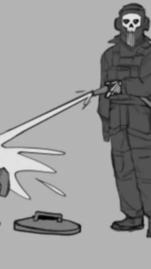 ai character: cod water fight background