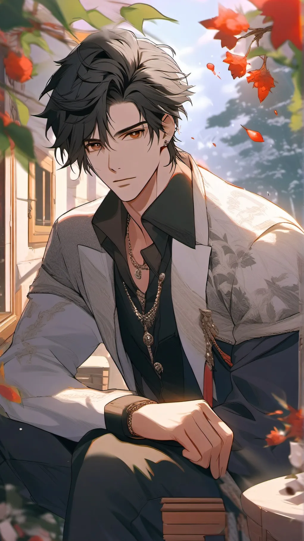 ai character: David background