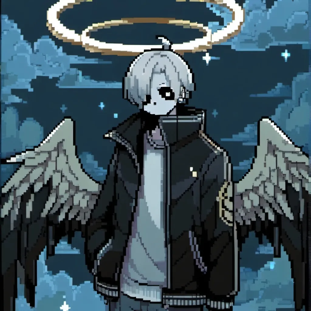 chat with ai character: Angel sans.