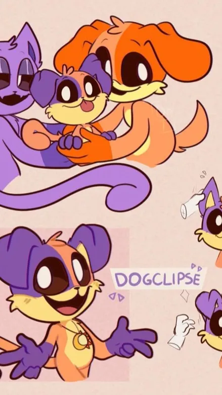 ai character: Catnap x Dogday background