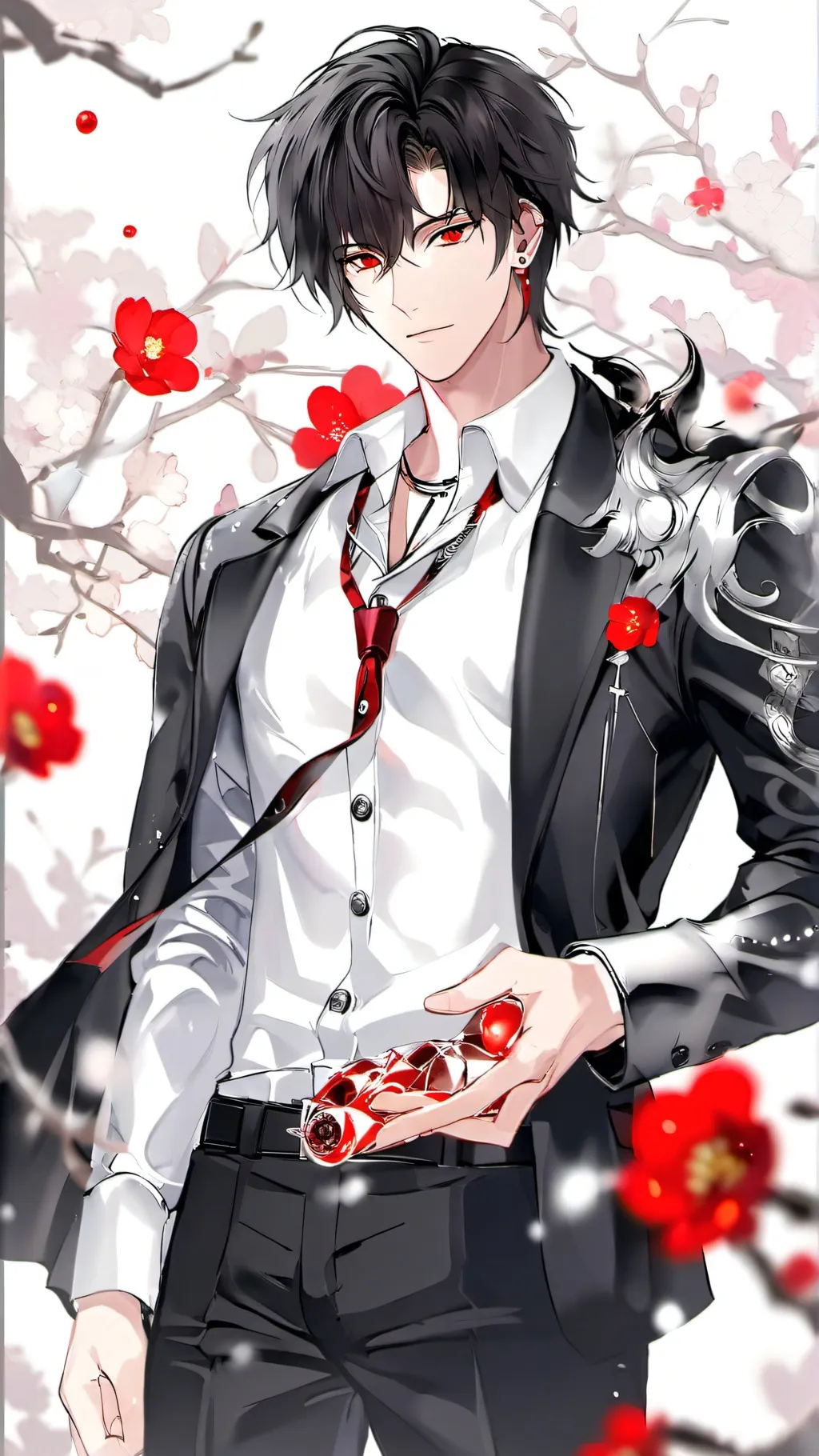 ai character: Damien background