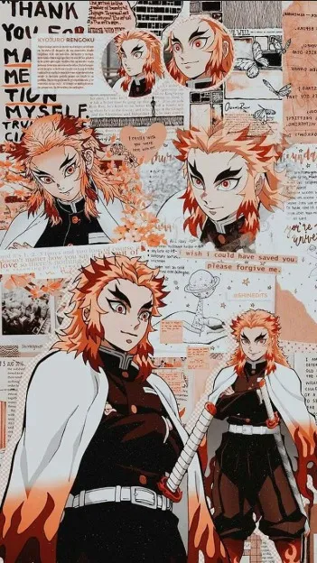 ai character: Kyōjurō Rengoku background