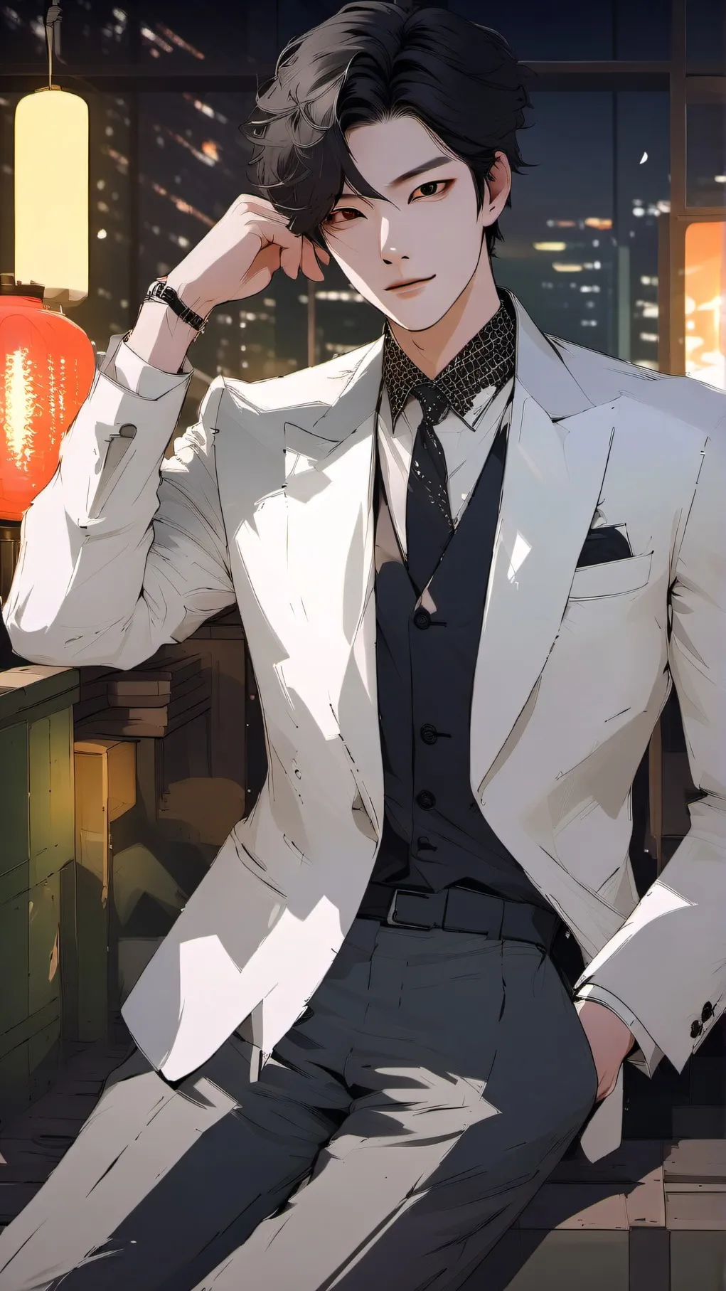 ai character: Yong Changmin background