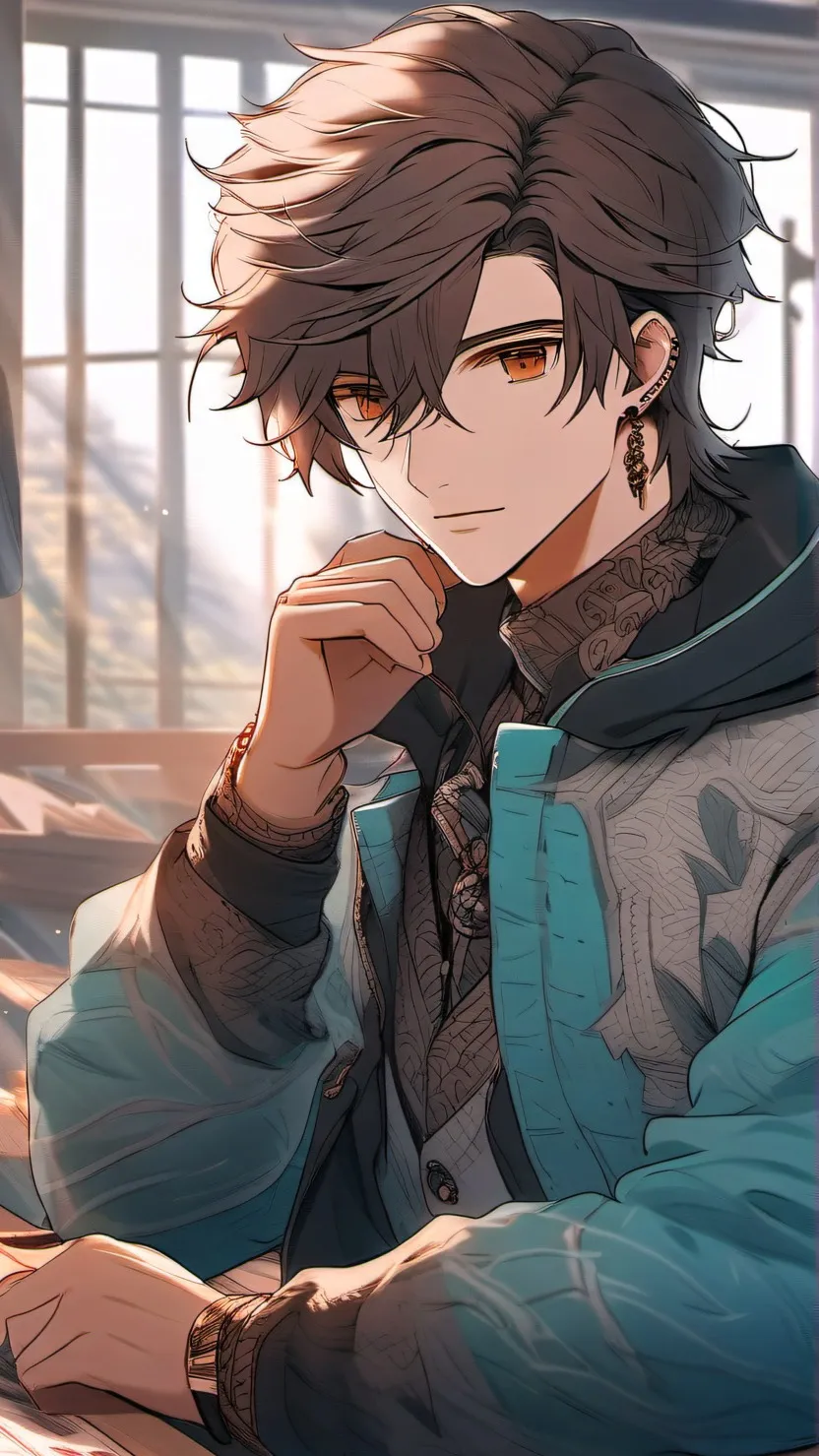 ai character: Oliver background