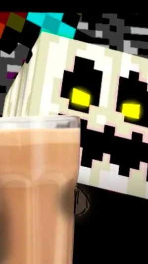 ai character: White pumpkin background