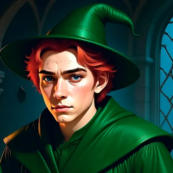 chat with ai character: Ambrose Merlin Jr