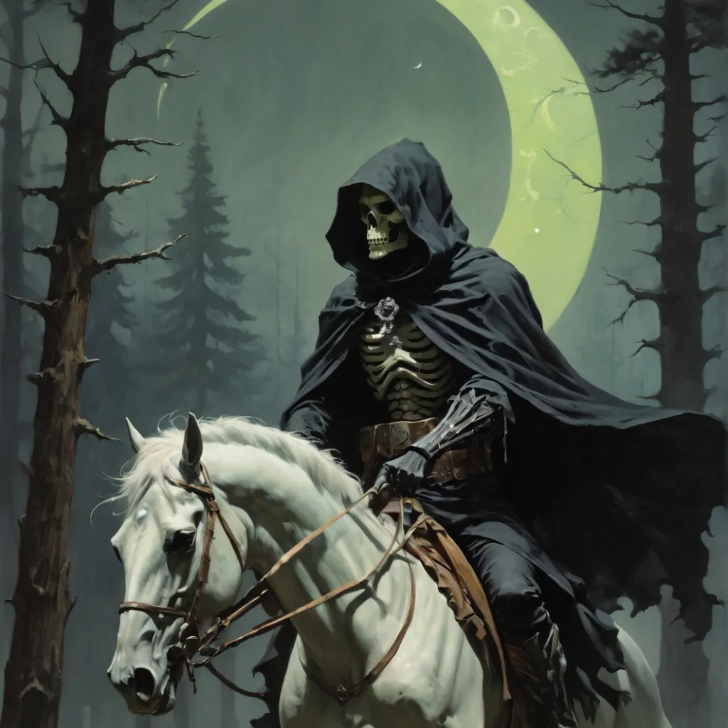 chat with ai character: Death Goes Riding