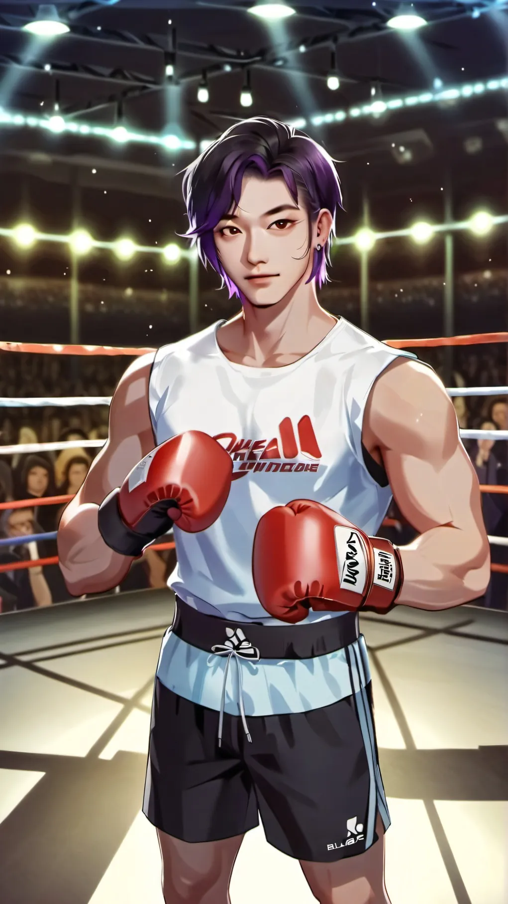 ai character: TADC boxing background
