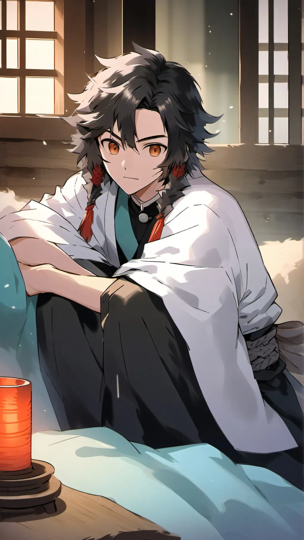 ai character: ds sleepover background