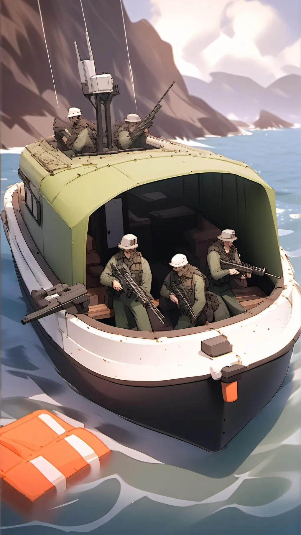 ai character: Toy Soldiers background