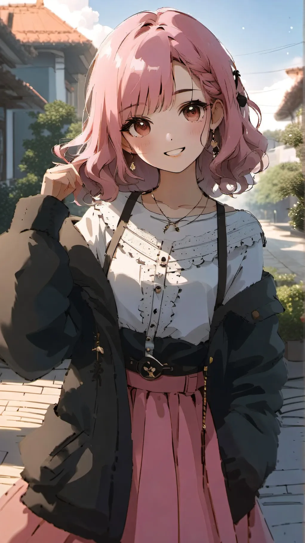 ai character: zoey background