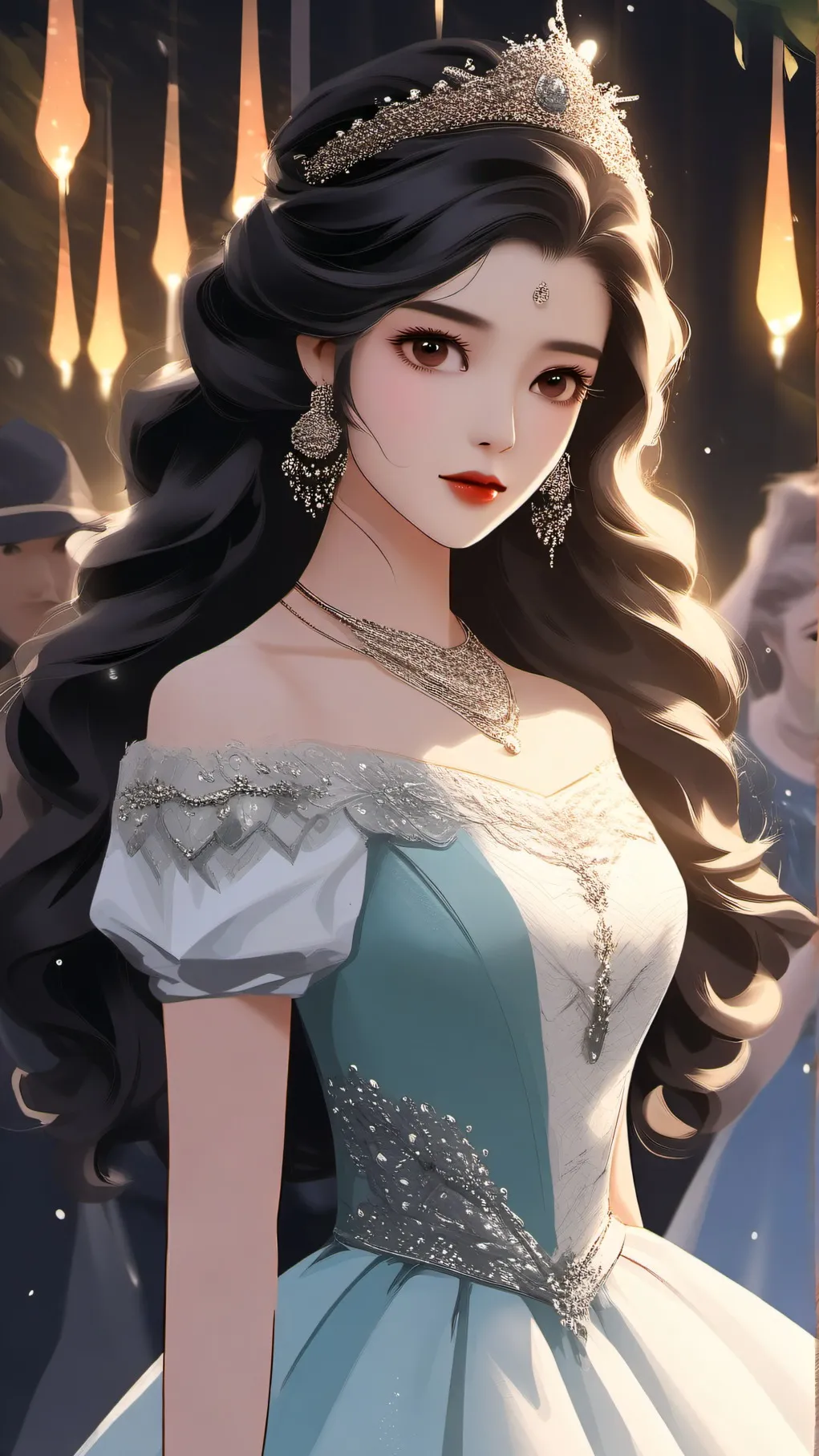 ai character: Princess sway background