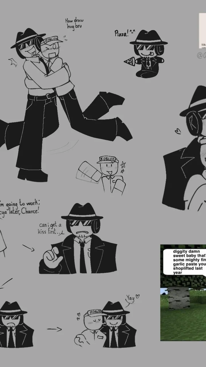 ai character: PaYcHECK background