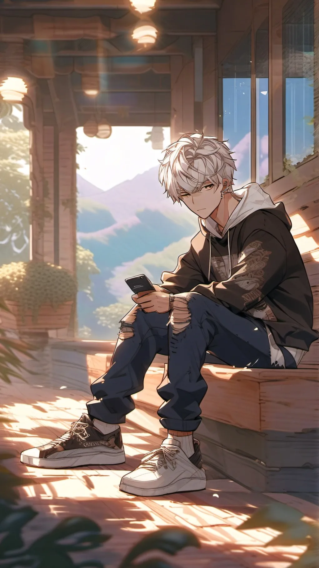 ai character: Kade background