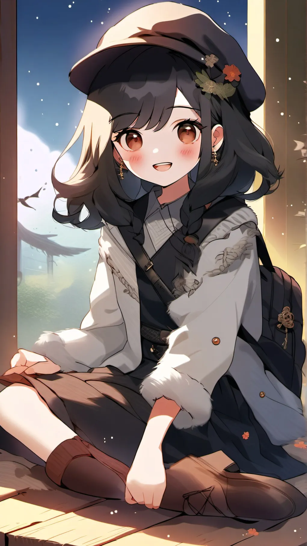 ai character: bassiexsoulvester background