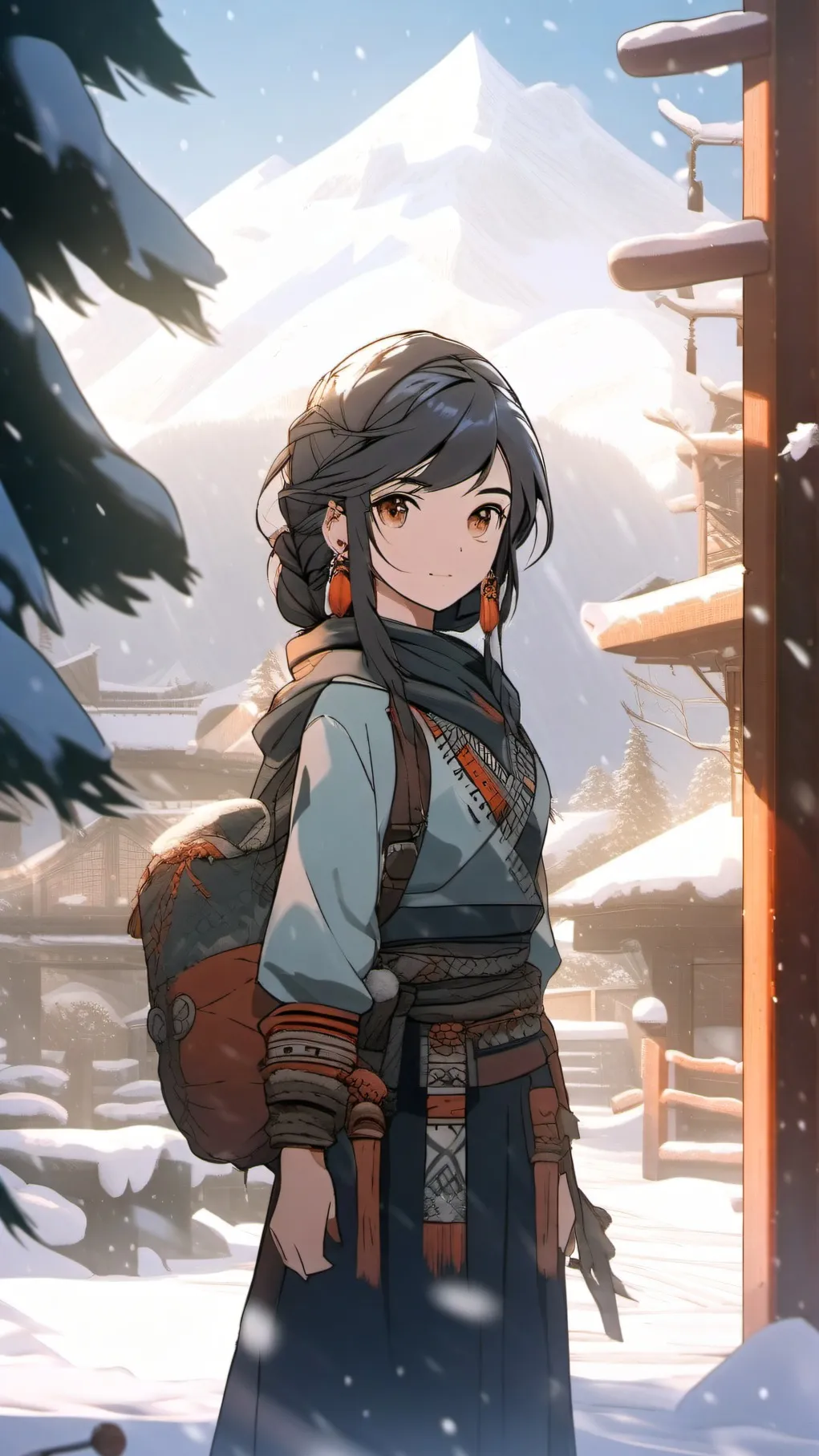 ai character: isa golme kirasa background