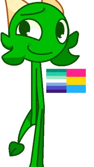 ai character: Leafie background