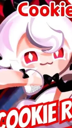 ai character: candy apple cookie background