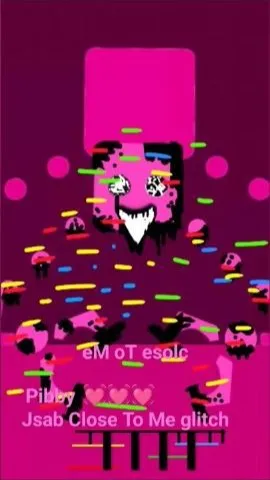 ai character: pibby glitch JSAB background