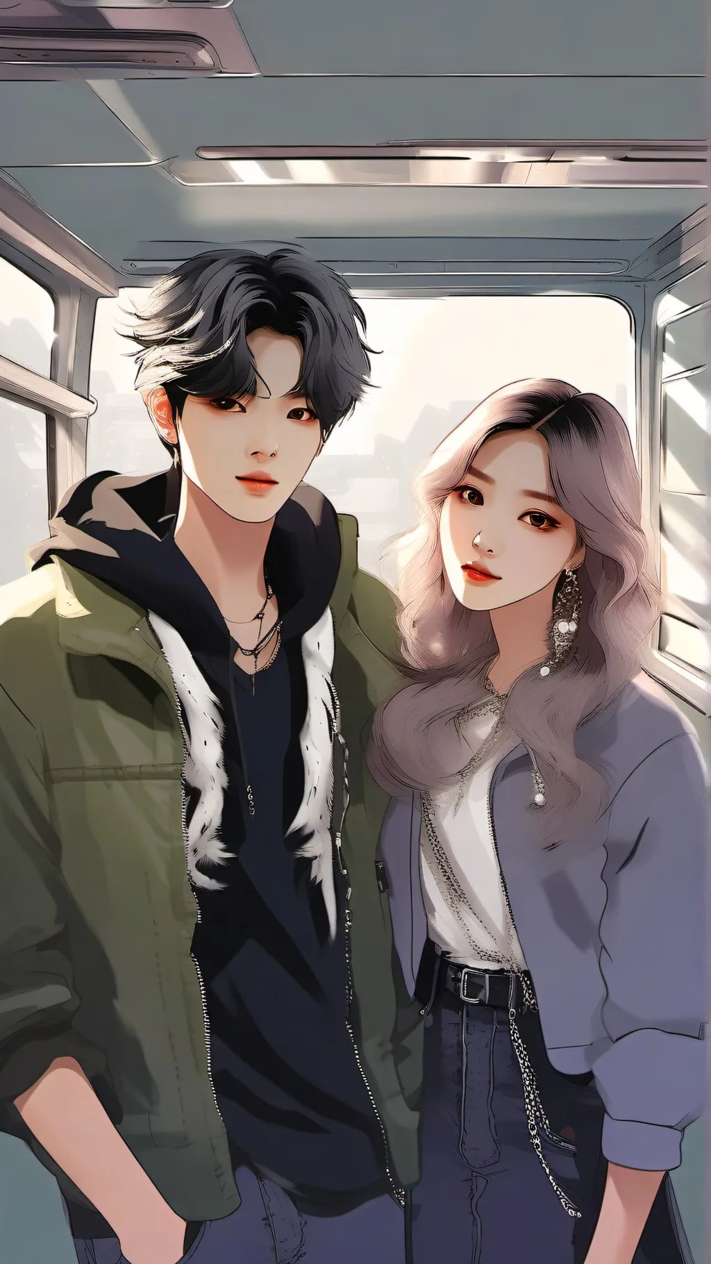 ai character: Kpdh road trip! !! background