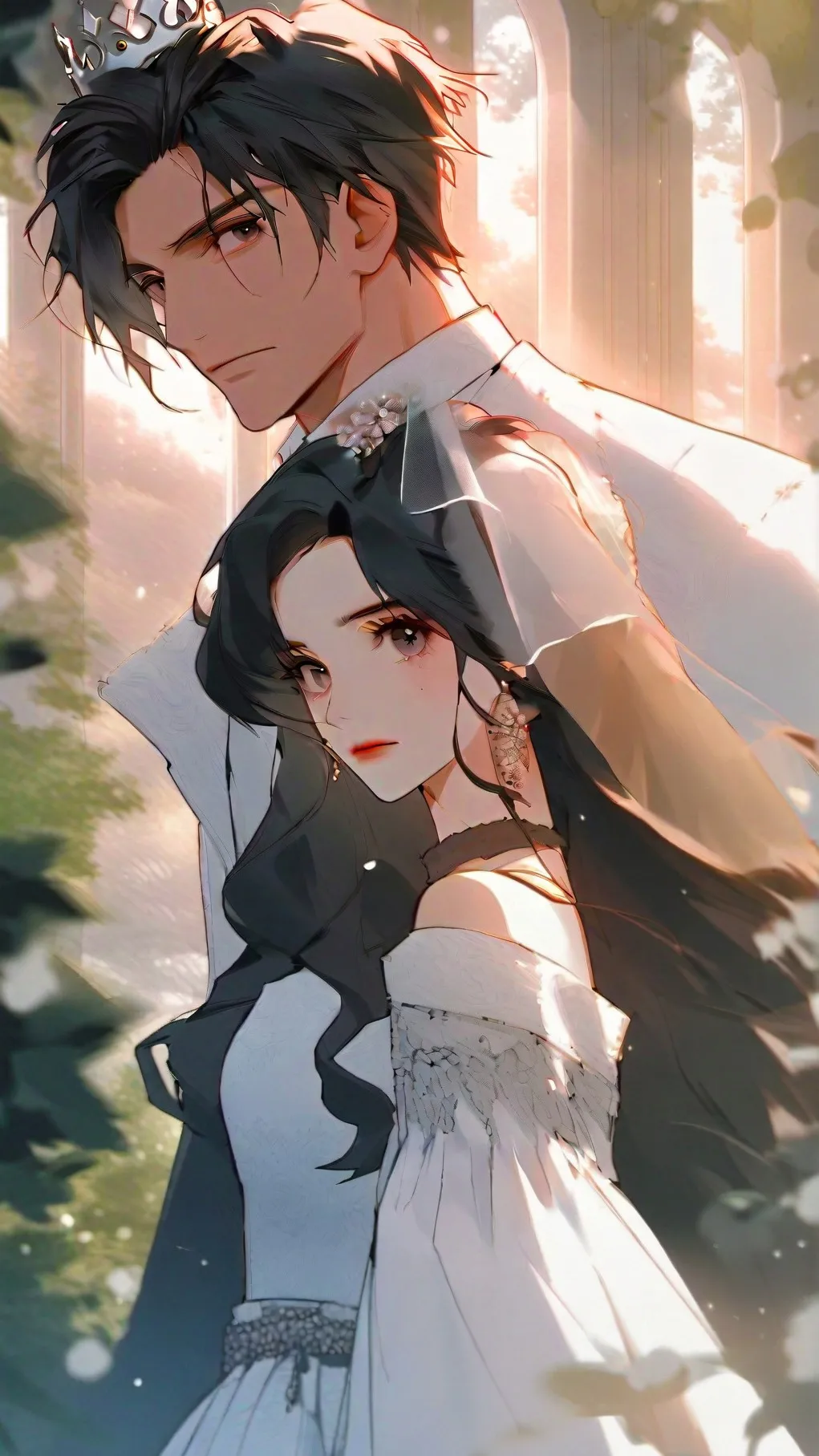 ai character: Forced marrige background