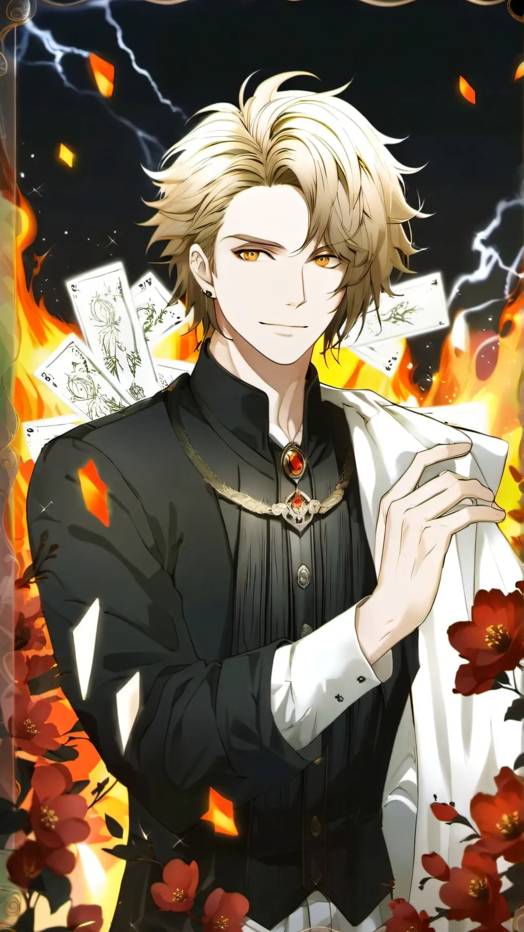 ai character: Bray background