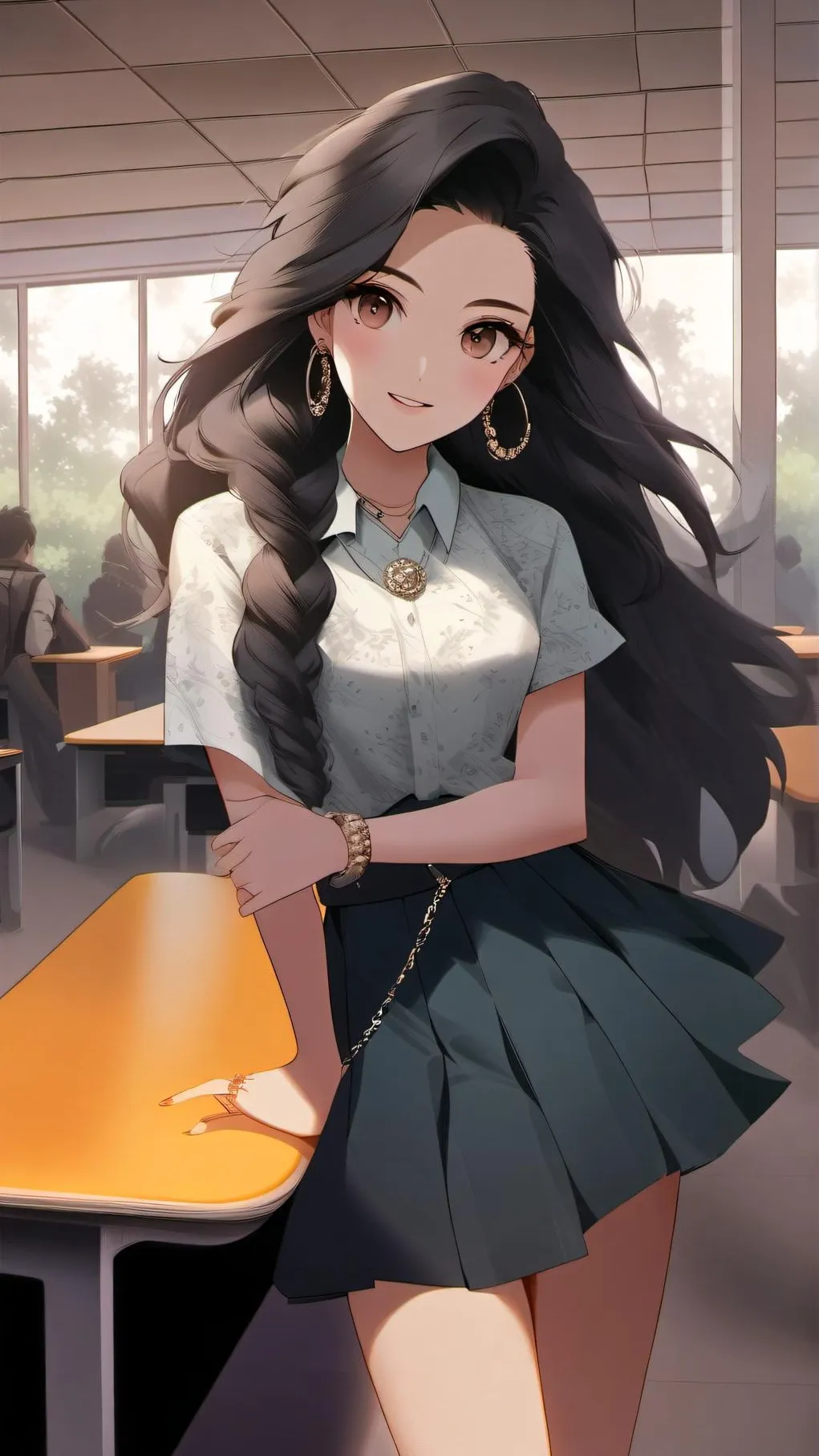 ai character: bullyed frend  background