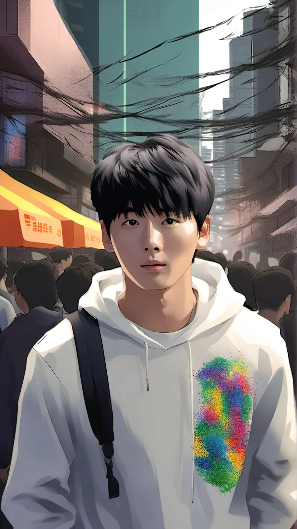 ai character: Ji-Won background